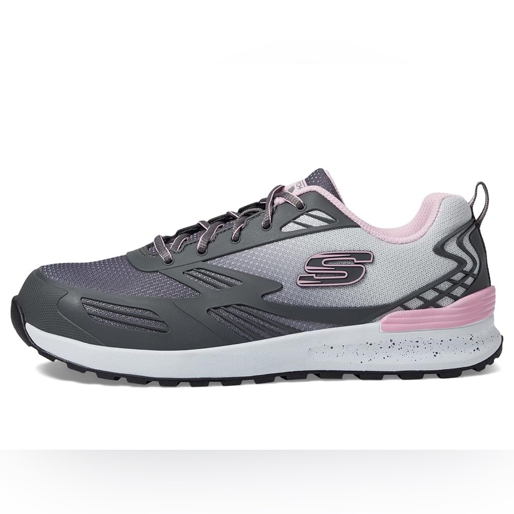 Women's SKECHERS Bulklin Kaytin Comp Safety Toe Work Sneakers - Picture 4 of 7